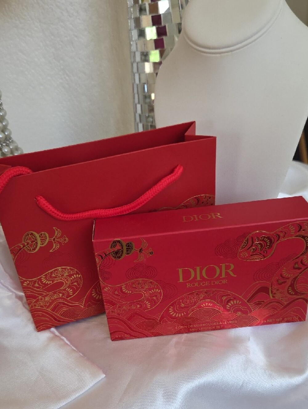 Dior Style Rouge Dior Mini Lipstick Set — Assorted Red & Rose Shades